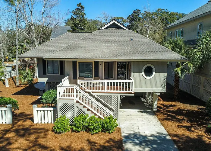 1 Lark Street 4Th Row Ocean Private Pool Pet Friendly Near The Ocean, Shops & Restaurants Villa Hilton Head Island